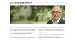 Desktop Screenshot of heribert-schwan.de
